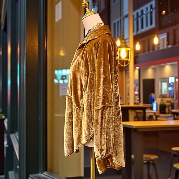 We the Free Night Sky Velvet Tunic - Picture 9 of 15